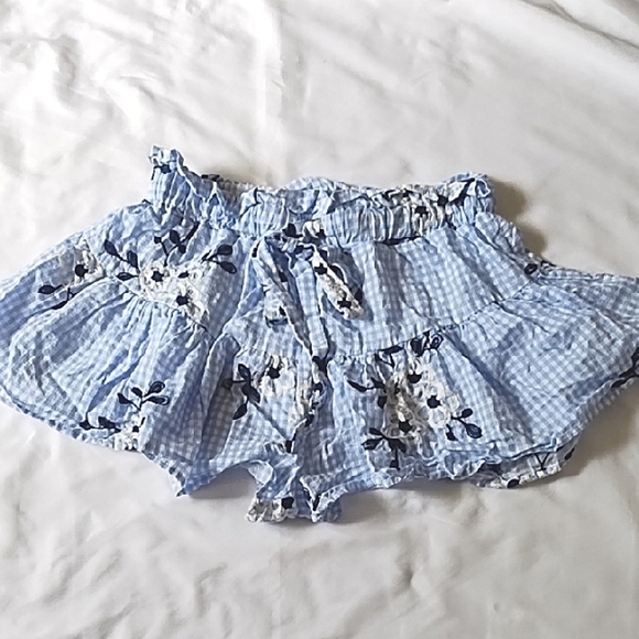NWOT Style Rack Flowy Gingham Shorts SzMed - Picture 1 of 5
